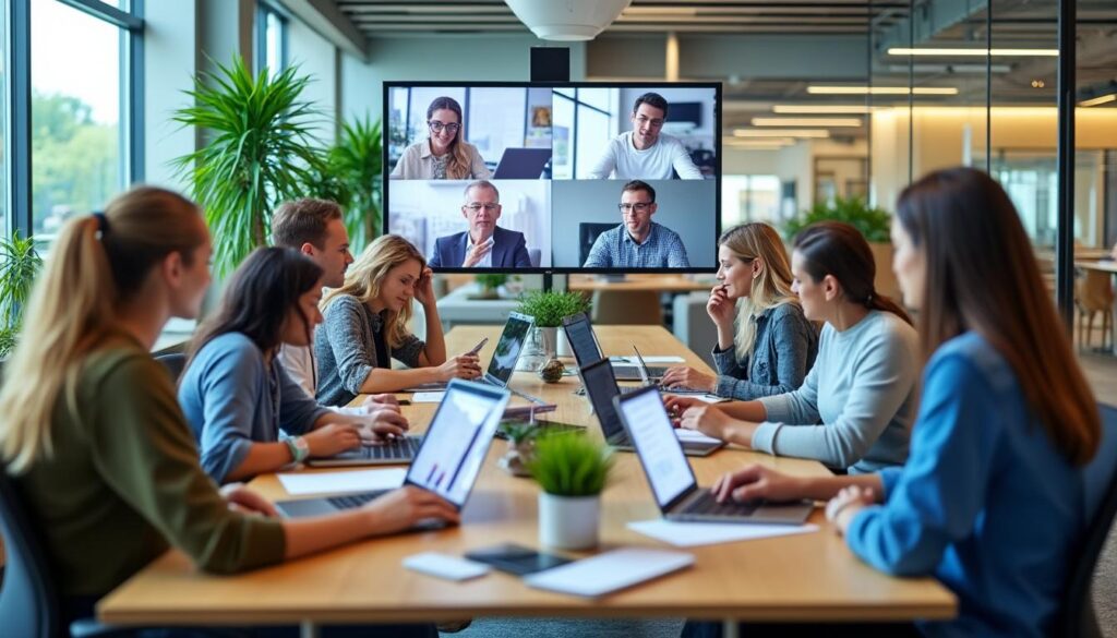 découvrez des stratégies clés pour gérer efficacement une équipe hybride. apprenez à maintenir la productivité et la cohésion entre les membres travaillant à distance et sur site, tout en surmontant les défis liés à l'intégration et à la communication.