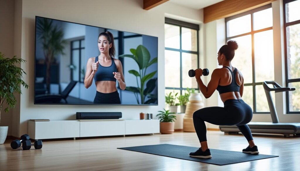 découvrez comment la crise sanitaire a propulsé le coaching sportif en ligne, transformant les habitudes d'entraînement et rendant le fitness accessible à tous, partout et à tout moment.