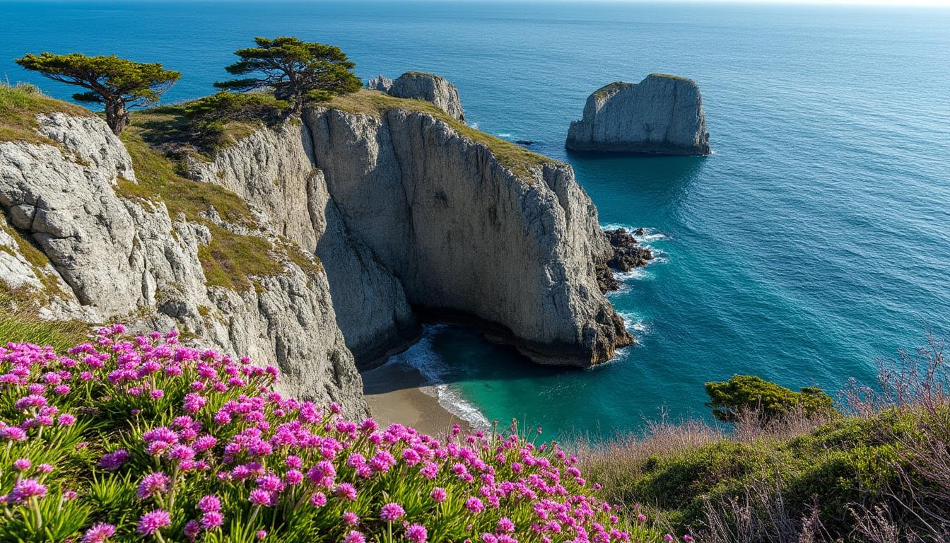 découvrez comment la côte sauvage contribue à la protection des espèces végétales endémiques du littoral breton, un écosystème naturel précieux à préserver.
