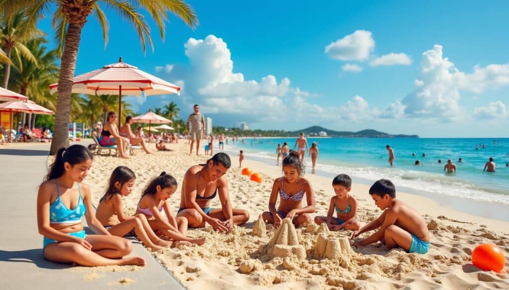 la plage valentin, un lieu sécurisé et convivial, idéal pour des vacances en famille en toute sérénité.