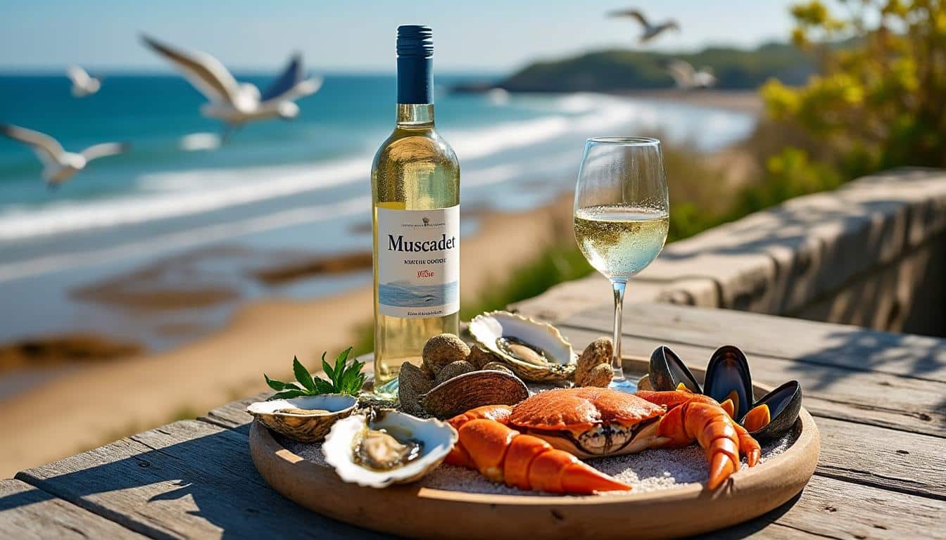 découvrez comment le muscadet de la région se marie parfaitement avec les fruits de mer frais de la côte pour une expérience gustative authentique.