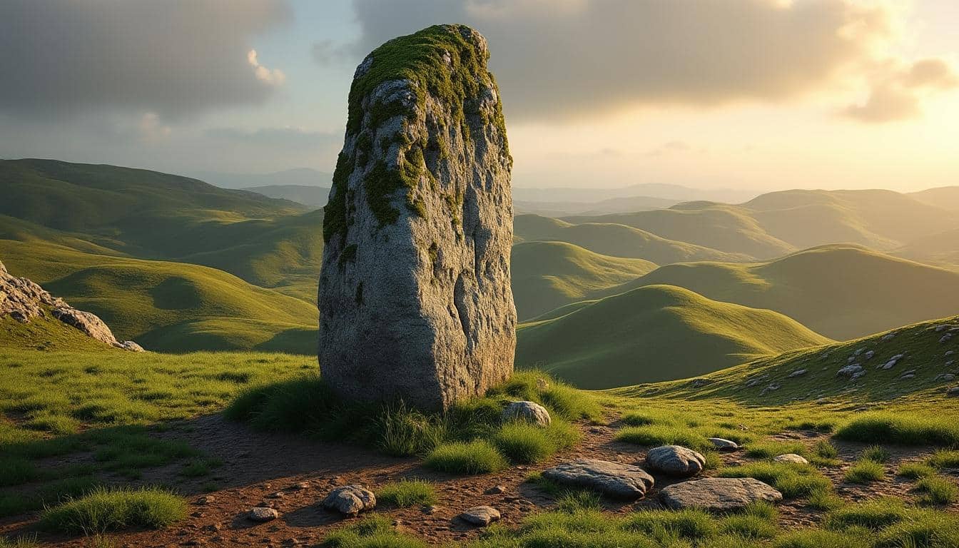 découvrez le menhir de pierres longues, un monument emblématique qui témoigne de la présence humaine durant la préhistoire, symbole d'histoire et de patrimoine.