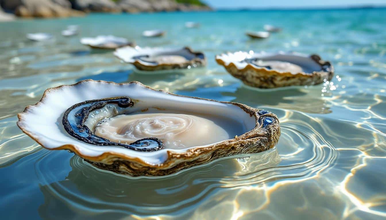 découvrez les huîtres de la presqu'île, symbole de la pureté et de la richesse des eaux de l'atlantique, un délice naturel à savourer.