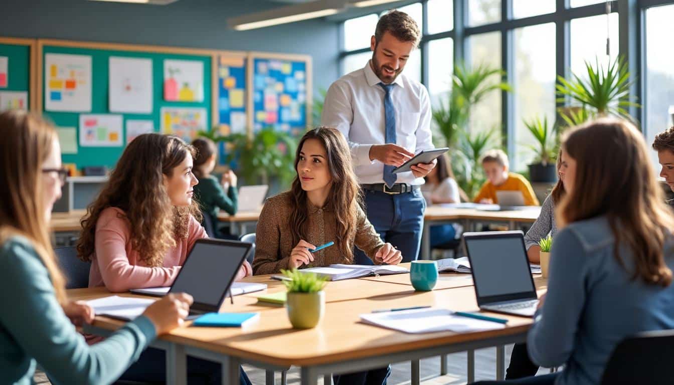 découvrez comment la classe inversée redonne un rôle actif aux élèves du cycle secondaire en favorisant l'autonomie et l'engagement dans leur apprentissage.