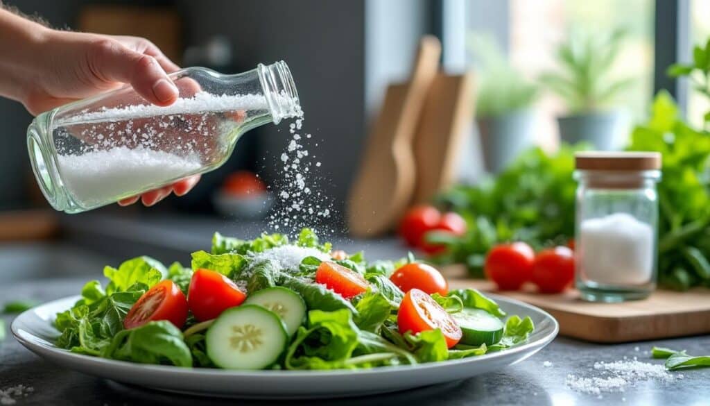 découvrez comment le sel liquide, ou élixir de mer, peut remplacer le sel fin dans vos préparations culinaires pour une saveur naturelle et équilibrée.