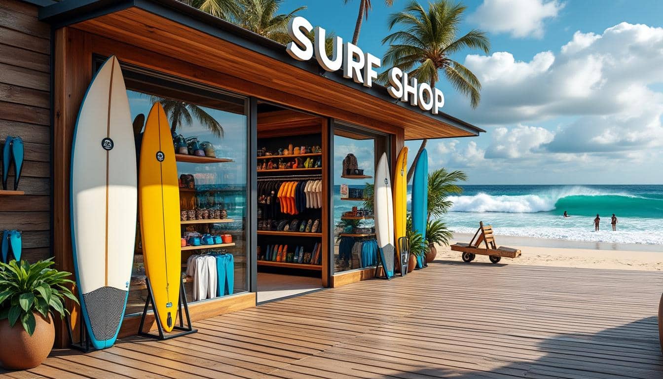 découvrez le surf shop de la govelle, votre spécialiste en équipements adaptés pour toutes les vagues. matériel de qualité pour débutants et experts, conseils personnalisés et passion du surf.