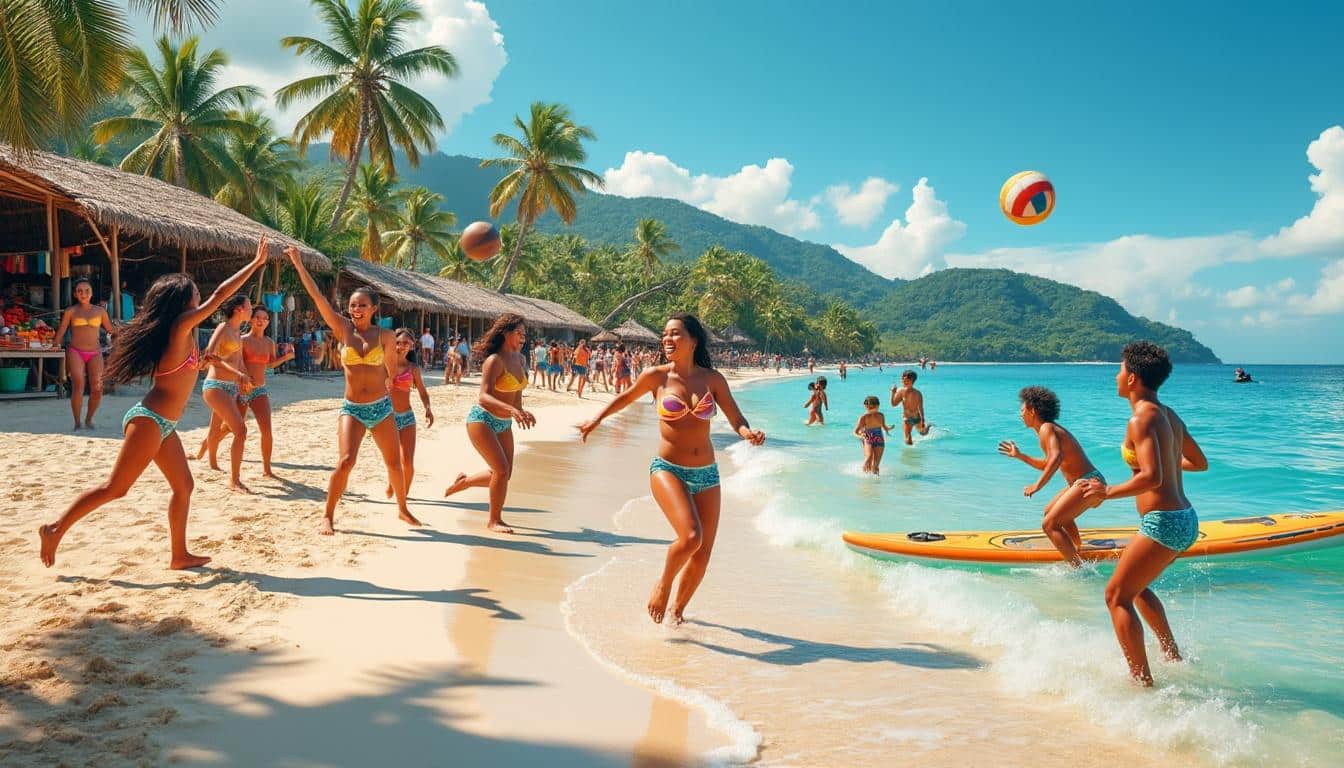 découvrez comment les événements sportifs organisés sur la plage favorisent la convivialité et renforcent les liens au sein du village, pour des moments de partage et de plaisir en plein air.