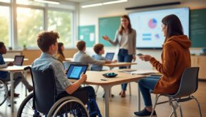 découvrez comment les outils edtech innovants favorisent l'inclusion des élèves en situation de handicap, en offrant des solutions adaptées pour un apprentissage accessible à tous.