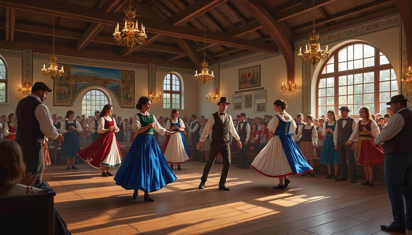 découvrez le programme des spectacles de danse bretonne à l'espace culturel de la commune, un rendez-vous incontournable pour les amateurs de culture et de traditions bretonnes.