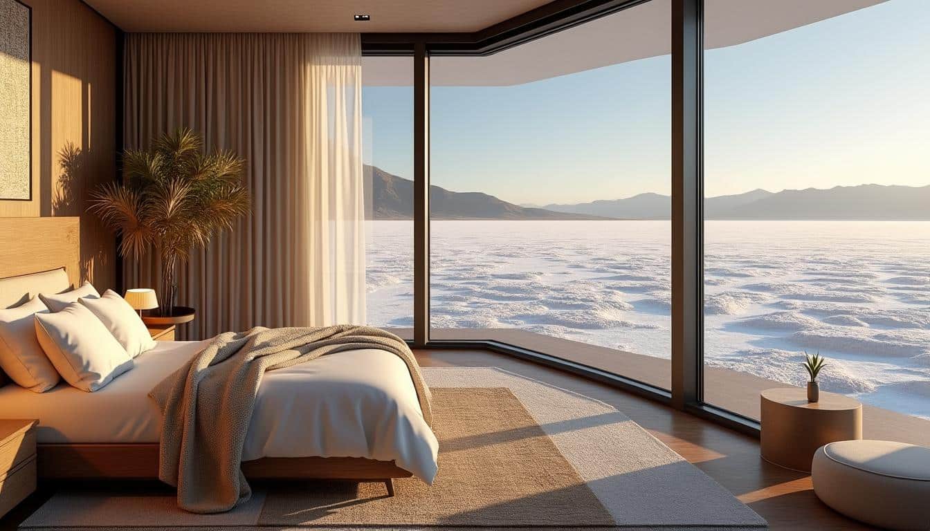 découvrez notre hôtel de charme offrant des chambres avec vue imprenable sur les salines, pour un séjour alliant confort et paysages magnifiques.