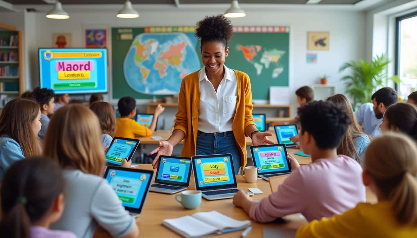découvrez comment la gamification améliore l'engagement des étudiants lors des cours de langue en rendant l'apprentissage plus interactif et motivant.