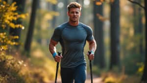 découvrez comment la marche nordique mobilise l'ensemble des chaînes musculaires du corps pour améliorer votre forme physique et votre bien-être.