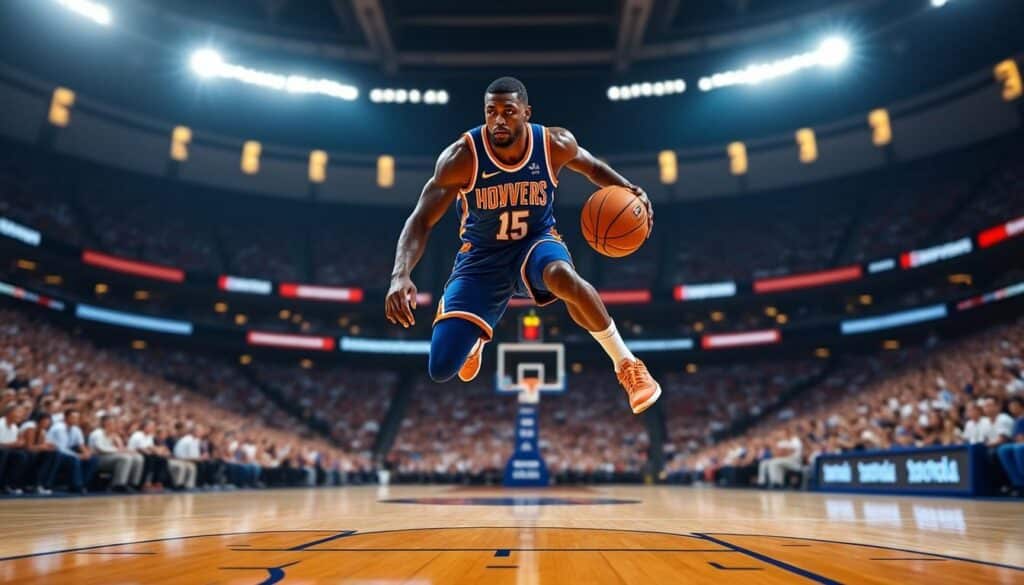 découvrez comment la pliométrie améliore l'explosivité des sauts pour les joueurs de basket-ball professionnels, boostant performance et puissance sur le terrain.