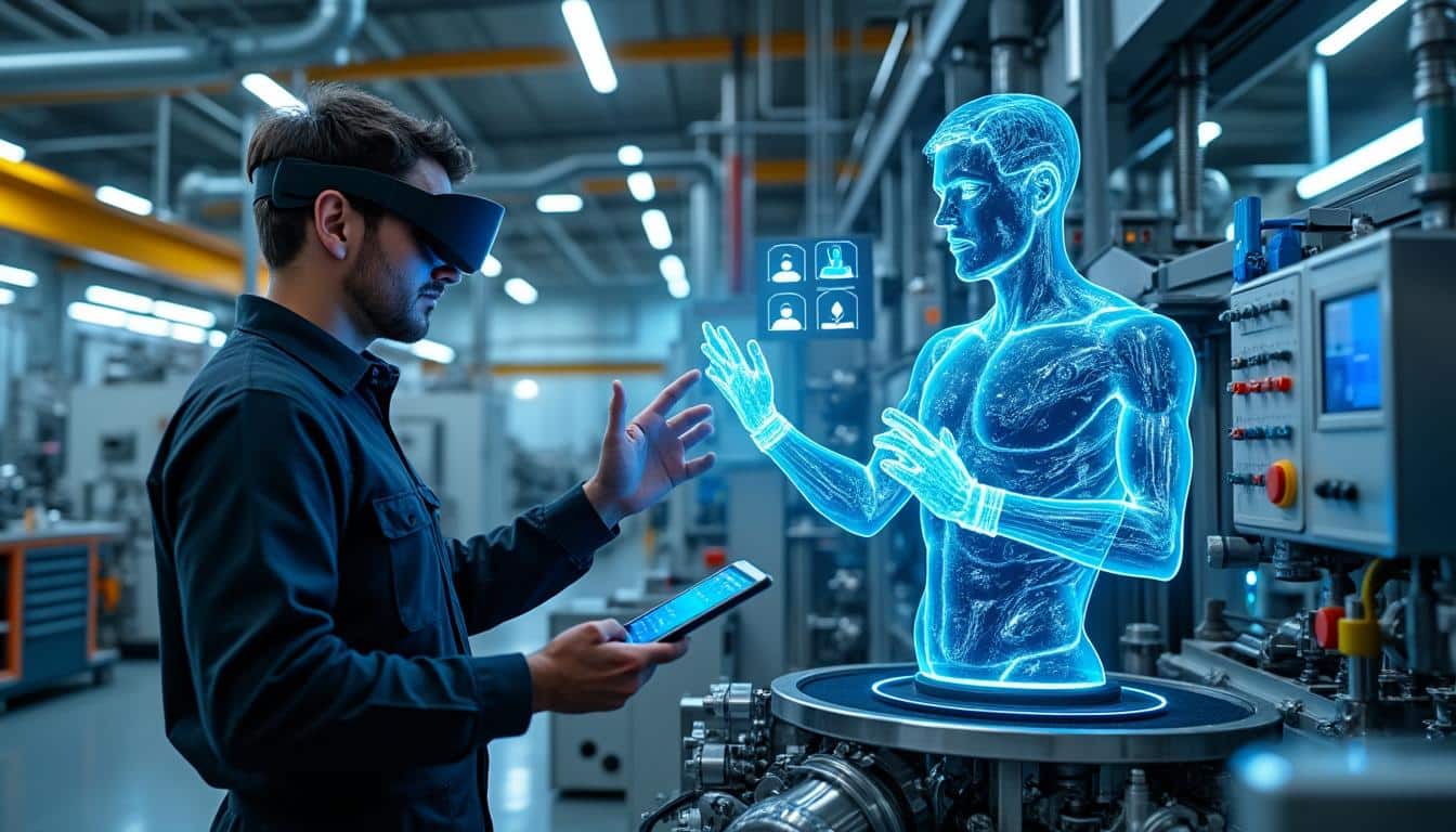 découvrez comment la réalité mixte révolutionne la maintenance industrielle à distance en améliorant l'efficacité, la précision et la collaboration entre techniciens.