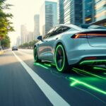 le freinage régénératif permet de recharger efficacement la batterie de votre véhicule électrique en récupérant l'énergie lors des arrêts en conduite urbaine, optimisant ainsi l'autonomie et la performance.