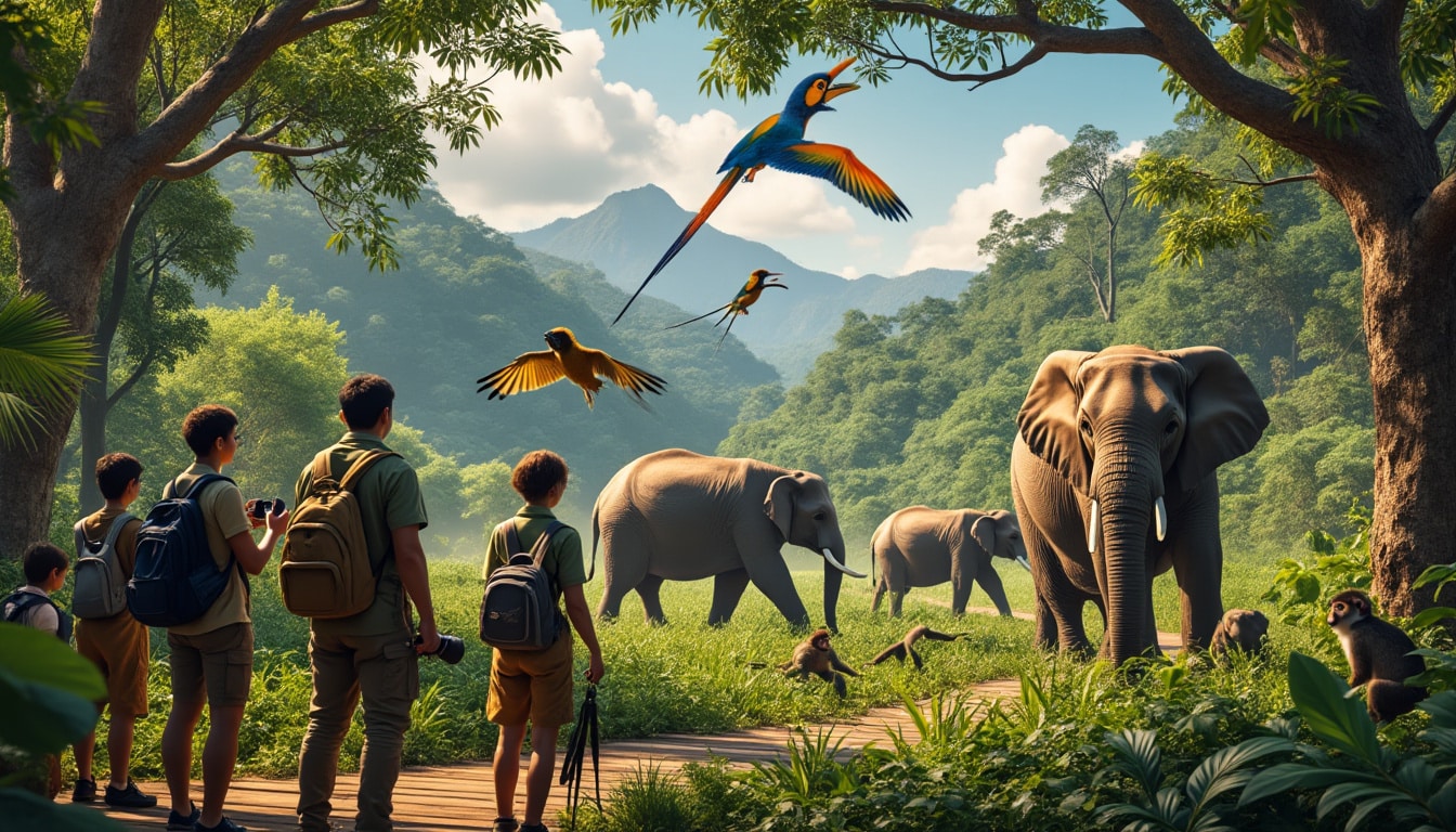 découvrez comment l'écotourisme contribue activement à la protection des espèces animales menacées en finançant des projets durables pour préserver la biodiversité.