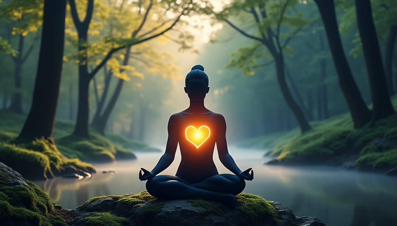 découvrez comment la cohérence cardiaque aide à réguler le rythme cardiaque et à apaiser l'anxiété chez les personnes stressées.