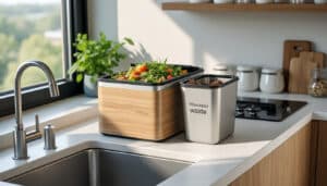 découvrez comment le composteur de cuisine permet de réduire efficacement le volume des déchets ménagers urbains tout en contribuant à un mode de vie plus écologique.