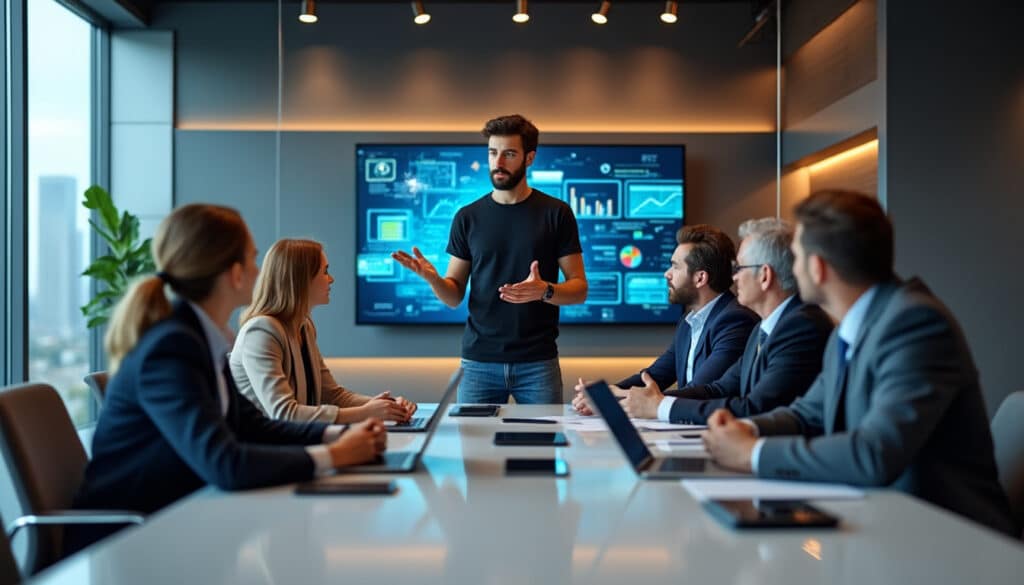 découvrez comment le mentorat inversé aide les dirigeants à maîtriser les nouveaux usages du digital pour réussir la transformation numérique de leur entreprise.