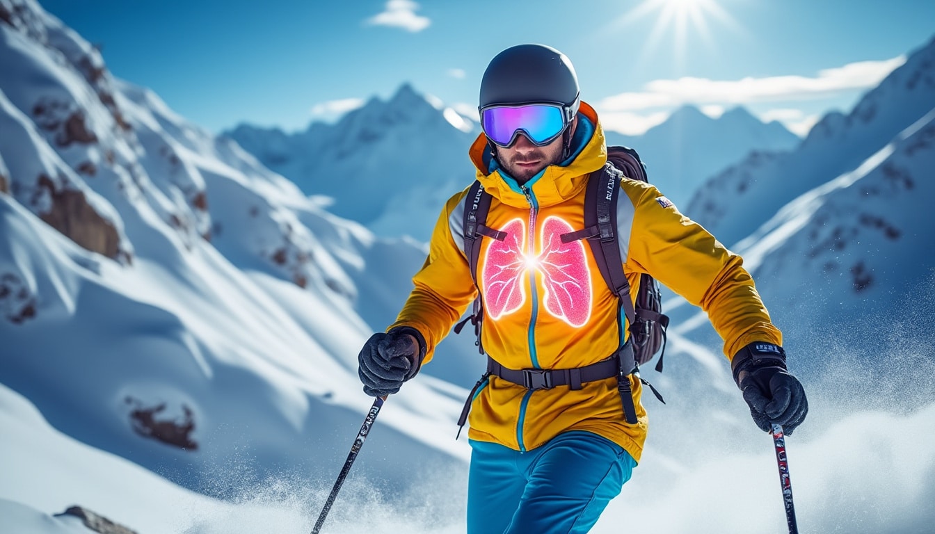 découvrez comment le ski de randonnée renforce durablement le cœur et les poumons tout en profitant de la nature hivernale.