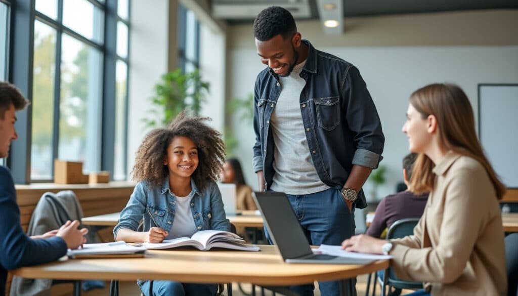 découvrez comment le tutorat par les pairs favorise le développement de la confiance chez les étudiants en licence, améliorant ainsi leurs performances académiques et leur épanouissement personnel.