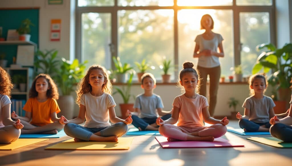 découvrez comment la méditation en milieu scolaire aide à diminuer l'anxiété chez les élèves du primaire, favorisant leur bien-être et leur concentration.