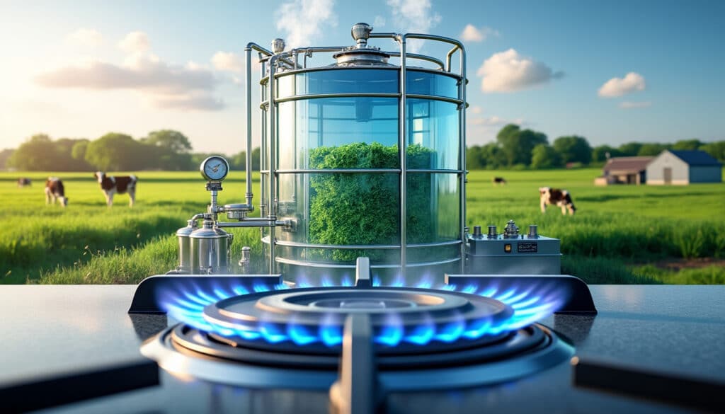 découvrez comment la méthanisation convertit le lisier agricole en biogaz domestique, une solution écologique et durable pour produire de l'énergie renouvelable à partir des déchets agricoles.