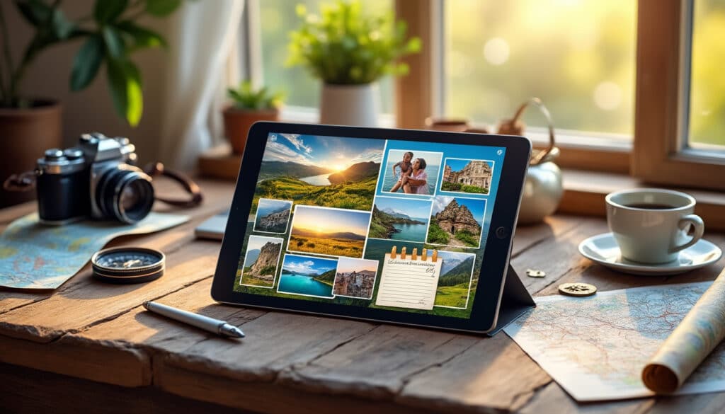 découvrez comment le carnet de voyage numérique permet d'immortaliser les précieux souvenirs de famille de manière simple et interactive, pour revivre chaque moment unique.