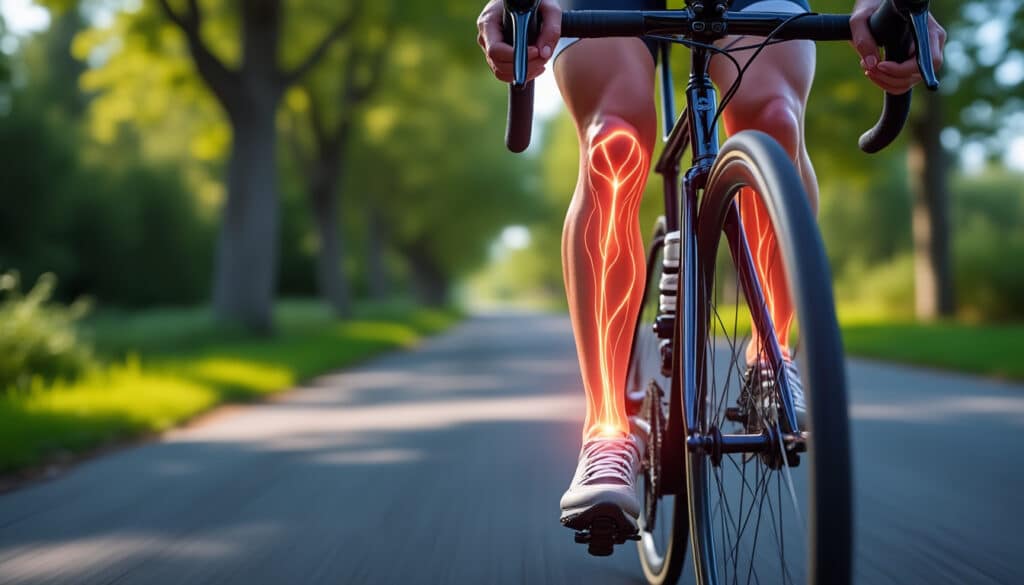 découvrez comment le cyclisme favorise une meilleure circulation veineuse dans les jambes, réduisant la sensation de jambes lourdes et améliorant la santé vasculaire des membres inférieurs.
