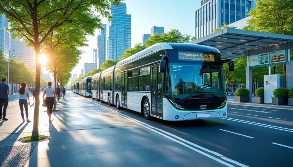 découvrez comment l'hydrogène vert révolutionne les transports urbains en alimentant les flottes de bus municipaux décarbonés pour un avenir plus propre et durable.