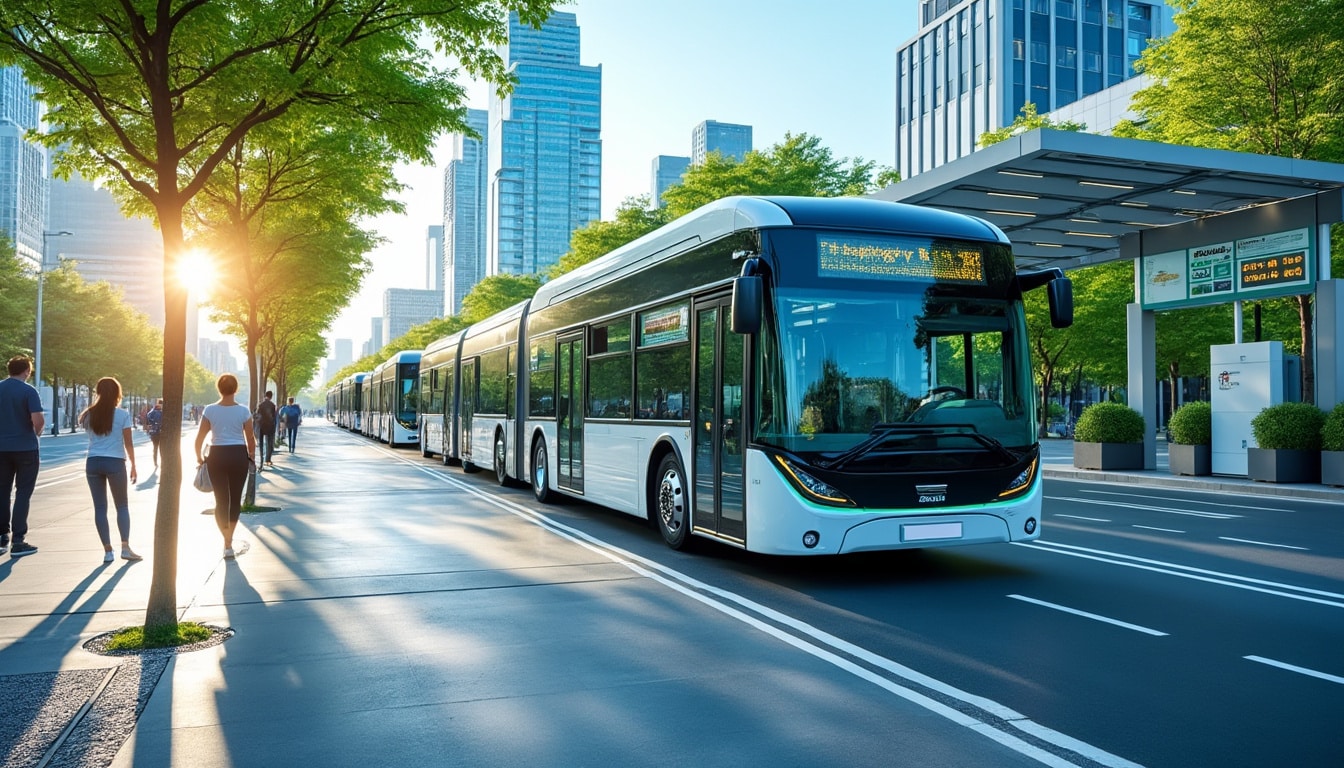 découvrez comment l'hydrogène vert révolutionne les transports urbains en alimentant les flottes de bus municipaux décarbonés pour un avenir plus propre et durable.