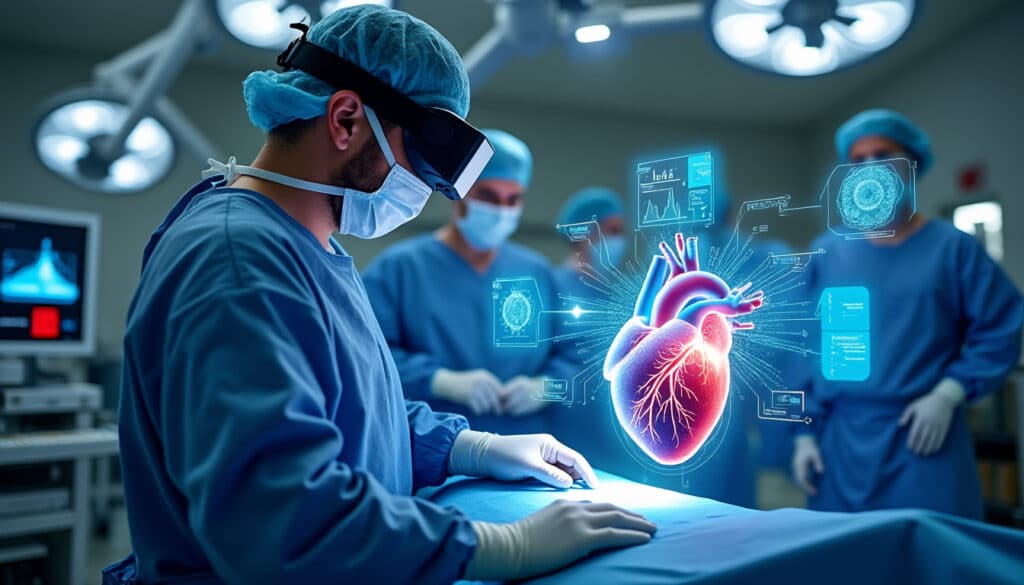 découvrez comment la réalité mixte révolutionne les opérations cardiaques en assistant les chirurgiens avec des outils innovants pour une précision accrue et des interventions plus sûres.