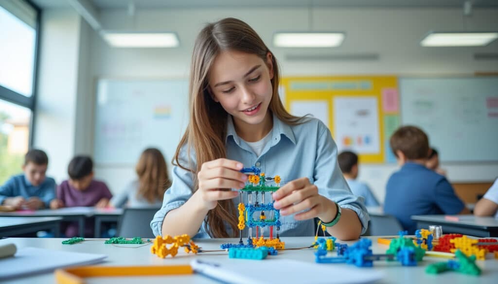 découvrez comment l'apprentissage kinesthésique utilise le mouvement réel de l'élève pour favoriser une compréhension active et durable.