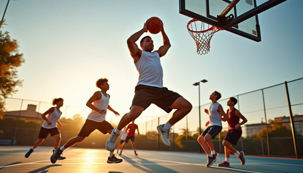 découvrez comment le basket-ball favorise le développement de l'agilité et améliore la détente verticale chez les adolescents, contribuant à leur performance sportive et à leur bien-être.