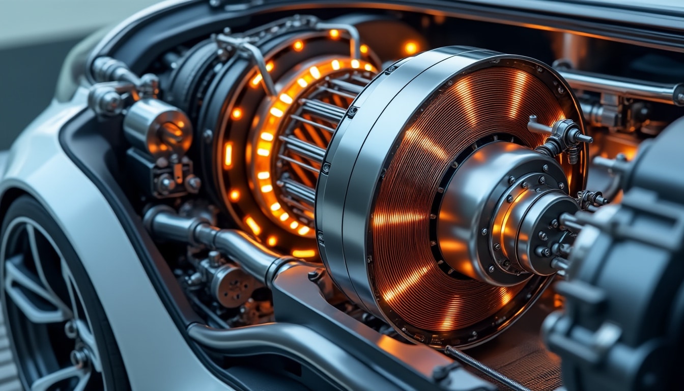 découvrez comment le moteur synchrone améliore le rendement des voitures électriques pour une performance optimale et une efficacité énergétique accrue.
