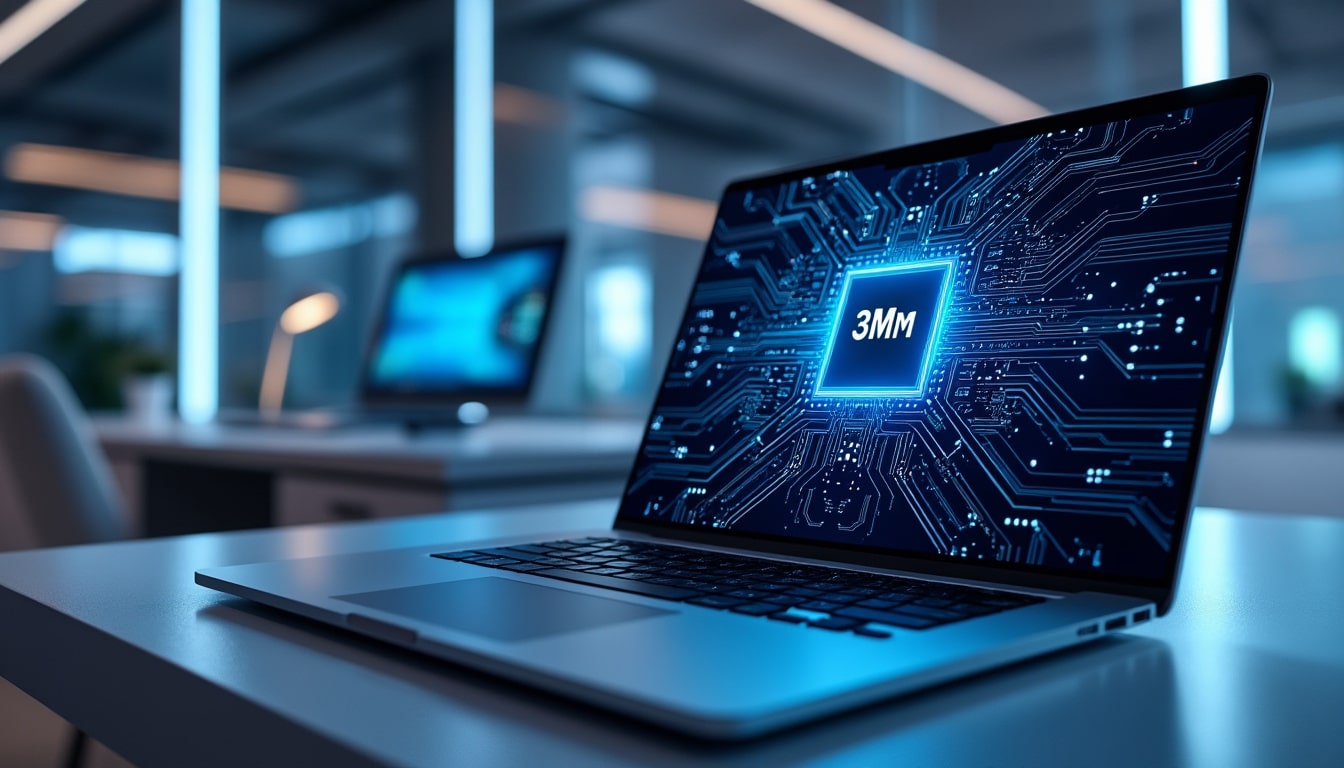 découvrez comment le processeur 3nm révolutionne la puissance et l'efficacité des ordinateurs portables professionnels pour des performances accrues.