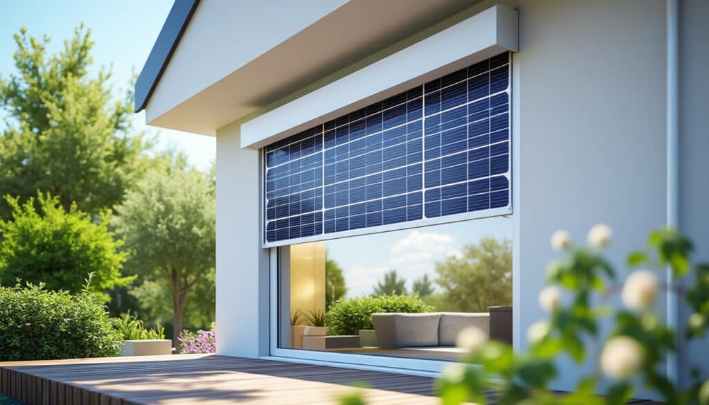 découvrez le volet roulant solaire, une solution autonome et écologique qui fonctionne sans raccordement électrique filaire, pour un confort et une économie d'énergie optimisés.