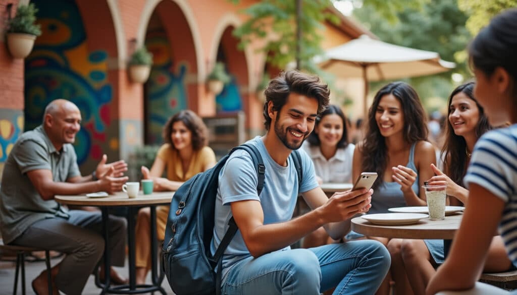 découvrez comment le voyageur solo utilise les applications mobiles pour rencontrer des locaux et vivre des expériences authentiques lors de ses aventures.