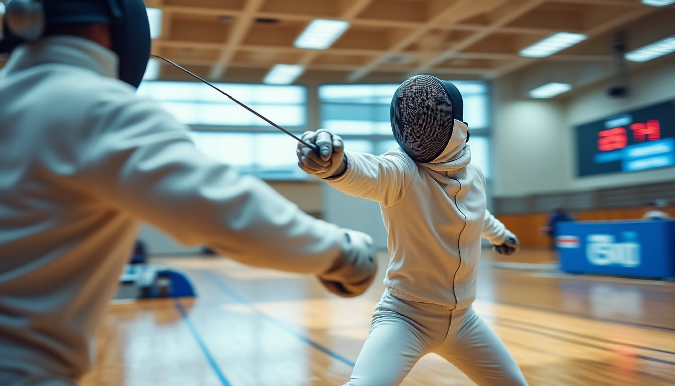 découvrez comment l'escrime améliore la rapidité et la précision dans la prise de décision physique, alliant agilité et concentration pour des performances optimales.