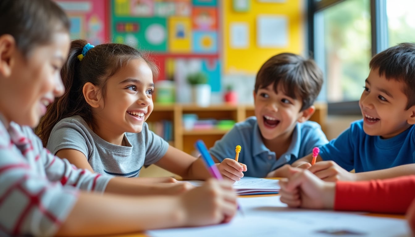 découvrez comment l'apprentissage social favorise les échanges et la collaboration entre élèves du primaire pour enrichir leur expérience éducative.