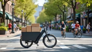 découvrez comment le vélo-cargo révolutionne la livraison de colis en centre-ville en réduisant l'empreinte carbone et en contribuant à un climat urbain plus sain.