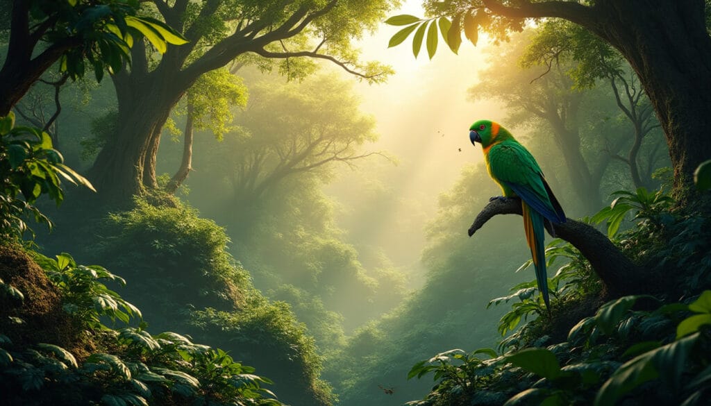 découvrez le voyage sensoriel qui utilise les sons immersifs pour explorer la jungle sauvage et éveiller tous vos sens.