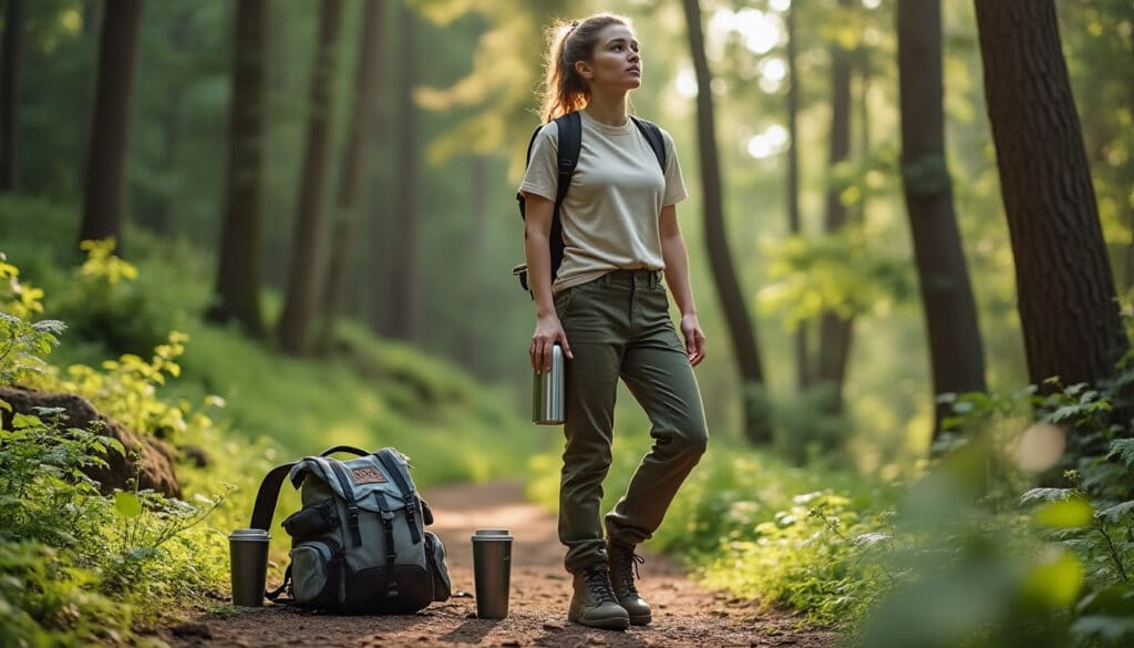 découvrez pourquoi le voyageur éco-responsable choisit les gourdes en inox réutilisables pour réduire son impact environnemental et rester hydraté en toute sécurité.