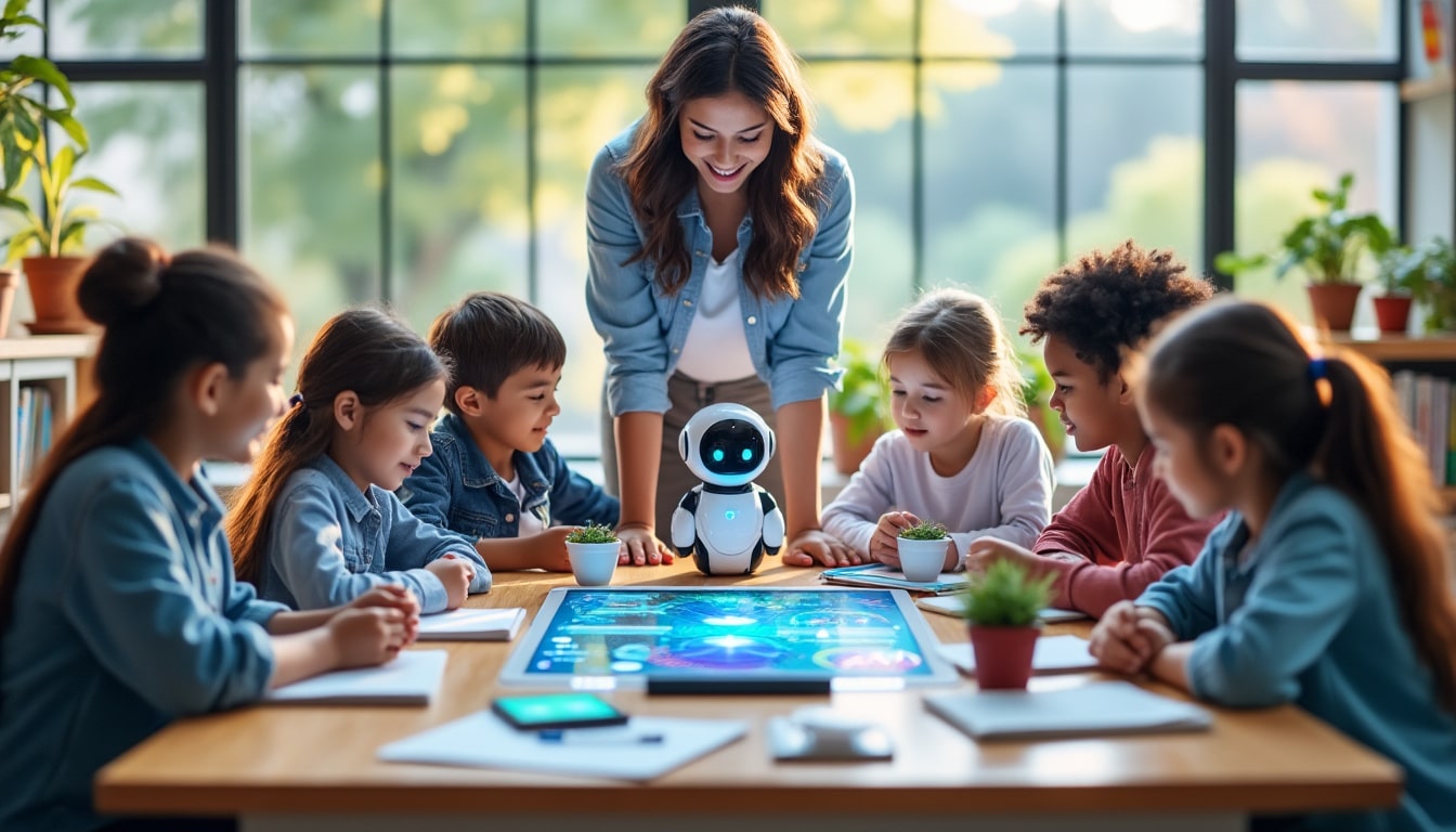 découvrez comment l’intelligence artificielle générative transformera l’école de demain et enrichira les pratiques pédagogiques.