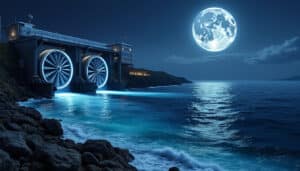 découvrez comment l'énergie marémotrice exploite la force des marées, influencées par la lune, pour produire un courant électrique durable et respectueux du climat.