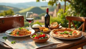 partez pour un voyage gastronomique en italie et savourez les spécialités régionales, les produits du terroir et les plaisirs de la cuisine italienne.
